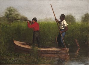 Rail Shooting on the Delaware by Thomas Eakins